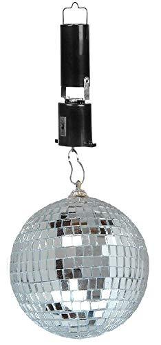 Cool 80’s-themed Disco Mirror Ball Motor + 4" Shiny Mirror Ball (Package Deal) Awesome Party Decoration
