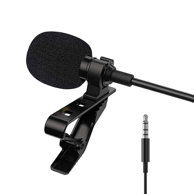 [AUSTRALIA] - 3.5mm Omnidirectional Mic, Tiny External Microphone, Clip-On Android Smartphone Mics for Recording YouTube, Interview, Video Conference, Podcast, Voice Dictation, Kwai Conference, 204 3.5 Interface 