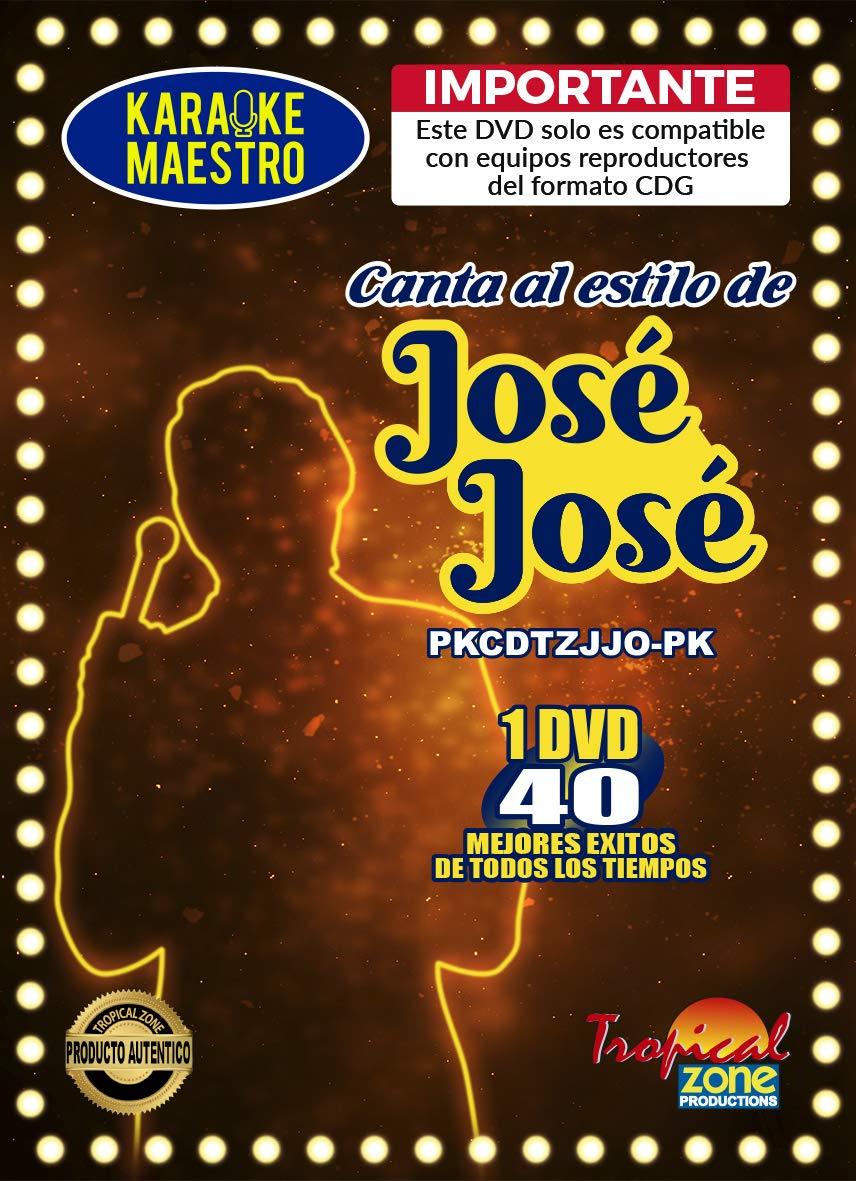 Karaoke Jose Jose DVD 40 Best Songs Ever