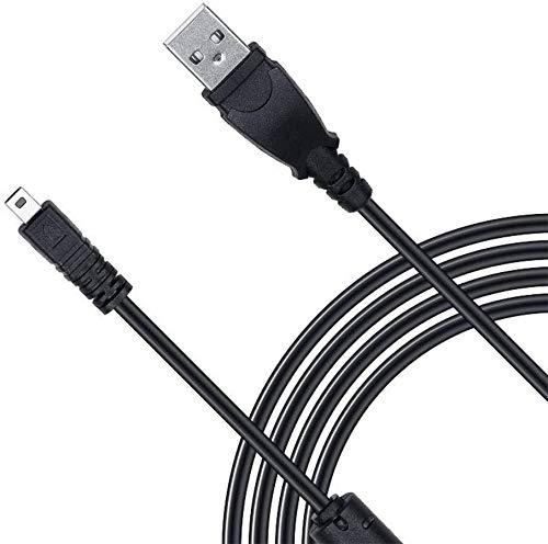 UC-E6 UC-E23, UC-E17 USB Cable Photo Transfer Cord Compatible Nikon D3300 D750 D7200 Coolpix L340 L32 A10 P520 P510 P500 S6000 S9200 S6300 S3300 S9100 SLR DSLR Camera and More (1M) 1M