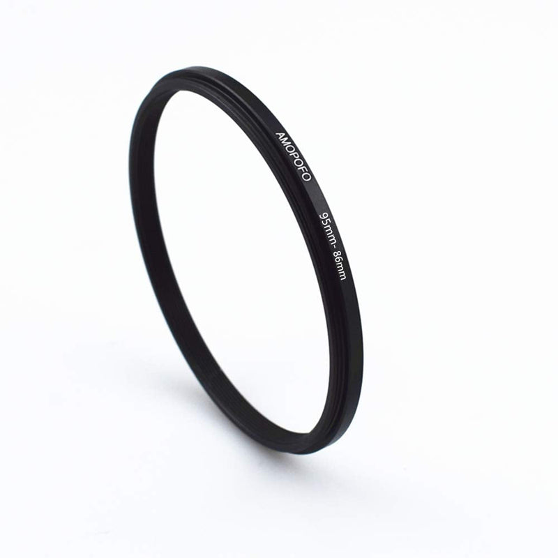 95 to 86mm Metal Ring/95mm to 86mm Step Down Rings Filter Adapter for UV,ND,CPL,Metal Step Down Rings,Compatible with All 95mm Camera Lenses & 86mm Accessories 95mm to 86mm step down ring