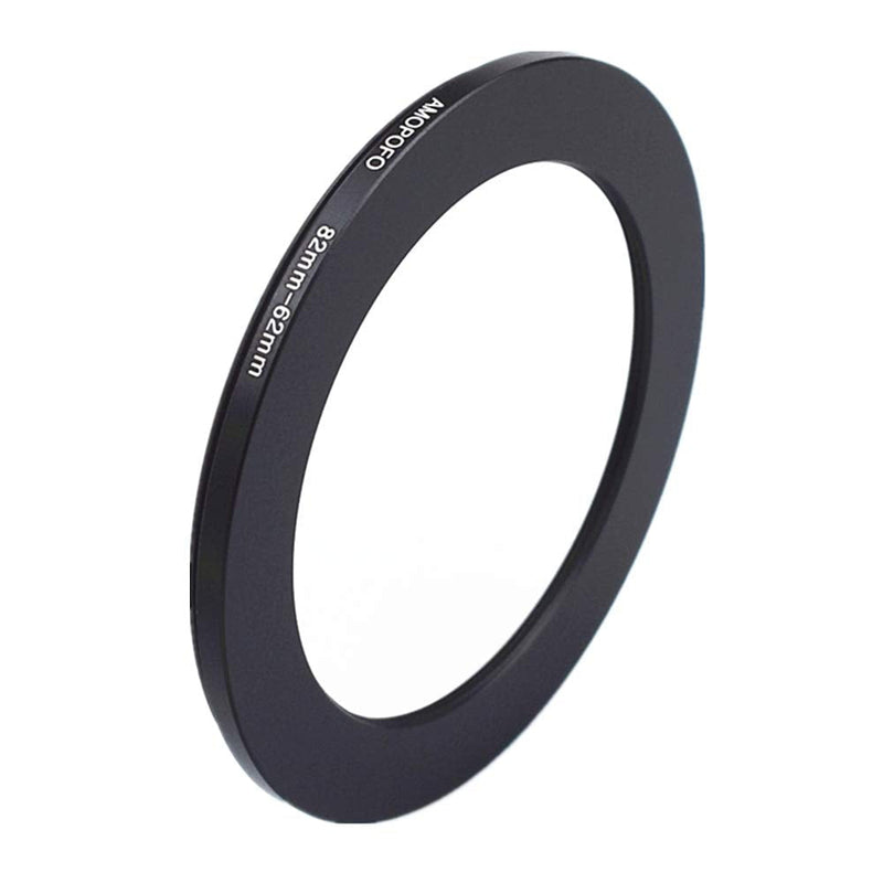 82 to 62mm Metal Ring/82mm to 62mm Step Down Rings Filter Adapter for UV,ND,CPL,Metal Step Down Rings,Compatible with All 82mm Camera Lenses & 62mm Accessories 82mm to 62mm step down ring