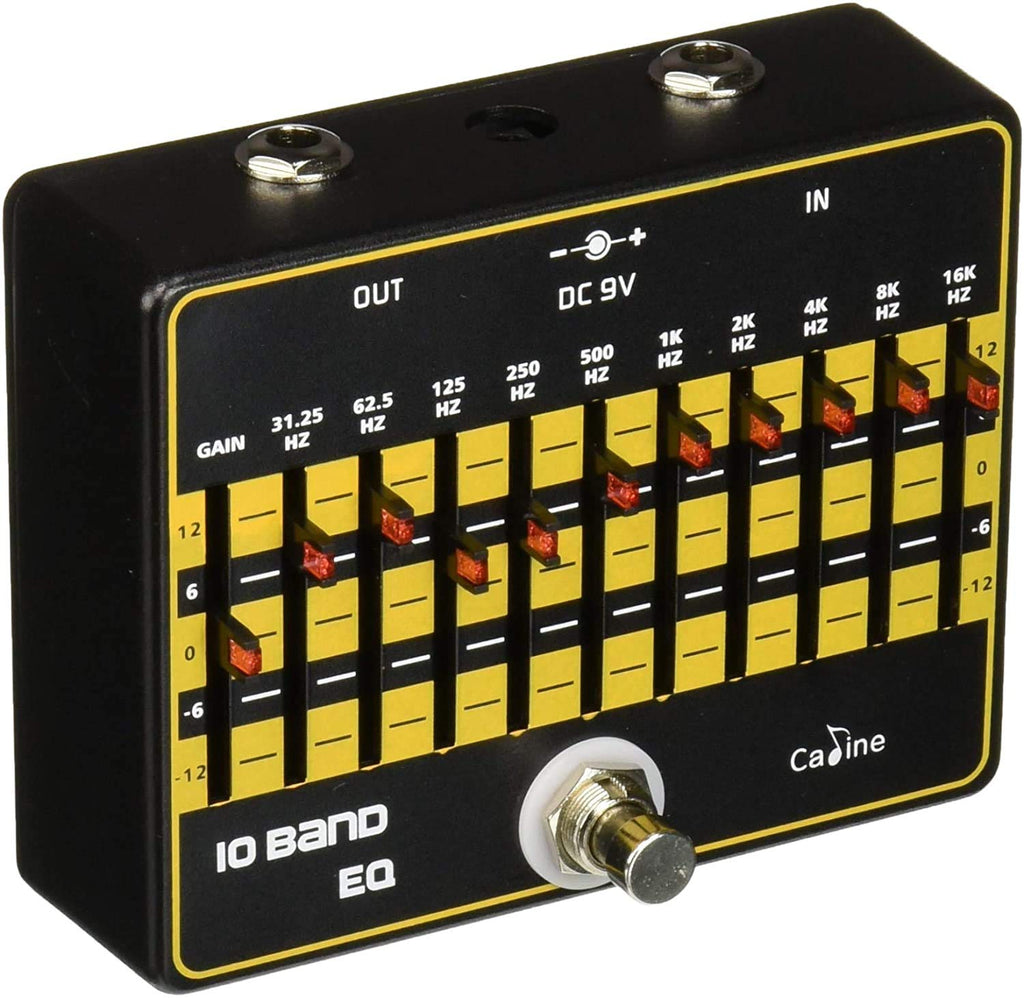 [AUSTRALIA] - Caline CP-24 10-Band EQ Equalizer Guitar Effects Pedal With True Bypass 