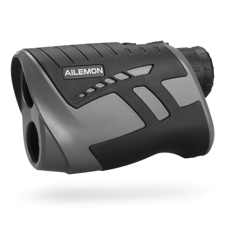 AILEMON 6X Golf/Hunting Rangefinder Rechargeable 900Y Distance Measuring Scope with Slope Flaglock High-Precision Continuous Scan Grey