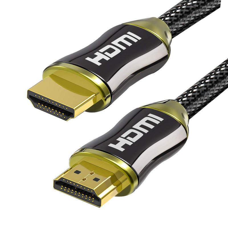 POLOK 4K HDMI Cable 10ft Prime,HDR HDMI Cable 4K 2.0b,HDMI Cord Braided,18Gbps High Speed Certified,Ethernet,4K Ultra HD,3D HDCP2.2 Audio Return(ARC) CEC for HDTV PC 4K Fire TV Gaming PS4 Monitor,etc 10 Feet