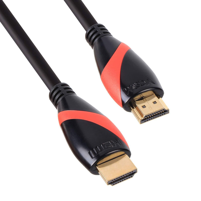 4K HDMI Cable 10 Feet - VCOM High Speed 18Gbps HDMI 2.0 Cord 30AWG with Golden Plated Connector, Supports 60Hz HDR Video 2160p 1080p 3D, Compatible with Ethernet Monitor HDTV Xbox PS4 Computer Laptop 10ft