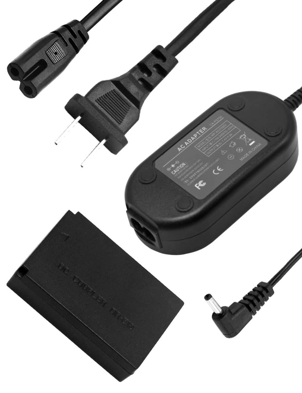 Wmythk ACK-E12 AC Power Adapter and DR-E12 Dc Coupler Charger Kit Replacement for Canon EOS Series: EOS M, EOS M2, EOS M10, EOS M50, EOS M100 Mirrorless Digital Cameras