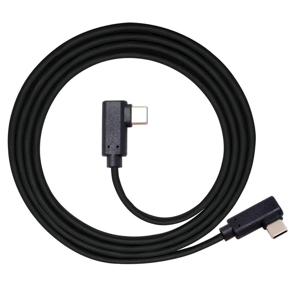 Cablecc USB-C Type-C to Type-C Cable Gen2 10Gbps 65W Dual 90 Degree Left Right Angled Type 1.8M