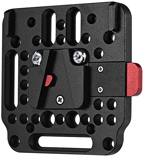 Fomito V-Mount Battery Plate V-Lock Quick Release Plate Assembly Kit