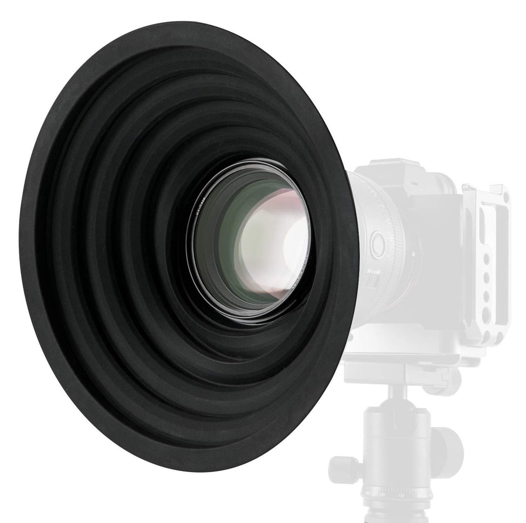 Haida Silicone Lens Hood for 50 to 70mm Diameter Lens, Black
