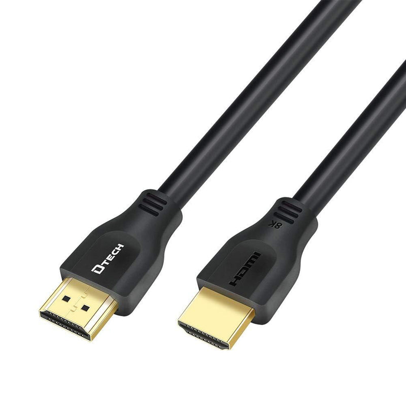 DTECH 5ft 8K HDMI Cable 4K 120Hz 8K 60Hz Ultra HD HDR Dolby eARC 48Gbps YUV 4:4:4 HDMI 2.1 Male to Male Cord for Monitor Computer Laptop Projector