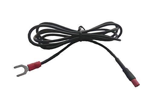 Black Turntable plug-in ground wire for Technics （SL-DD22, SL-DD33, SL-J11, SL-J300, SL-J33, SL-L2, SL-L20, SL-L24, SL-L25, SL-L26, SL-QD22, and many more… .） Please read description