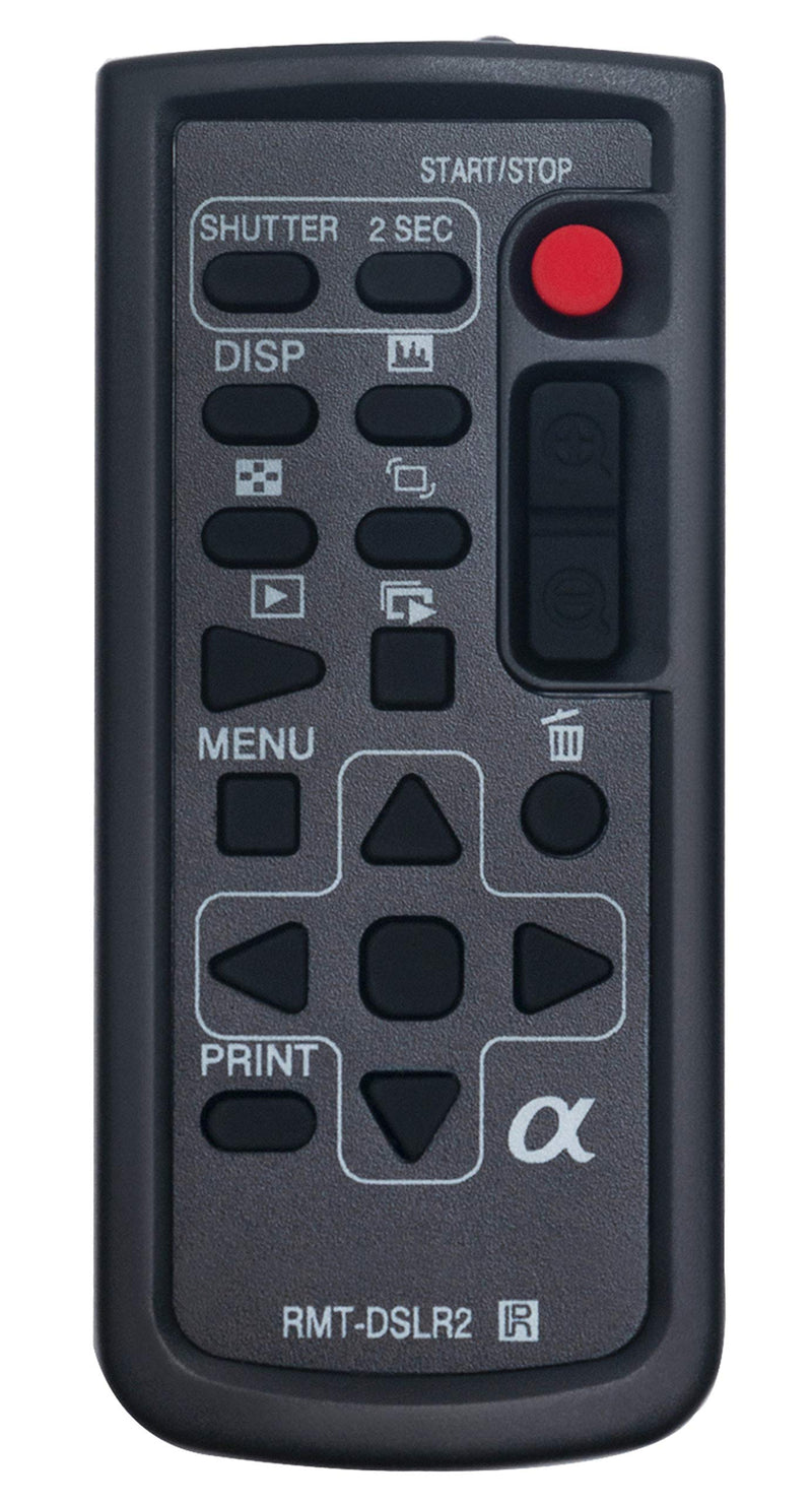 RMT-DSLR2 Replaced Remote fit for Sony Interchangeable Lens Digital Camera A6400 A9 A7RIII A7III A7RII A7SII A7II A7RM3 A7M3 A7RM2 A7SM2 A7M2 A7R A7S A7 A6500 A6300 A6000 NEX-7 6 5 A99 ILCE-7M3
