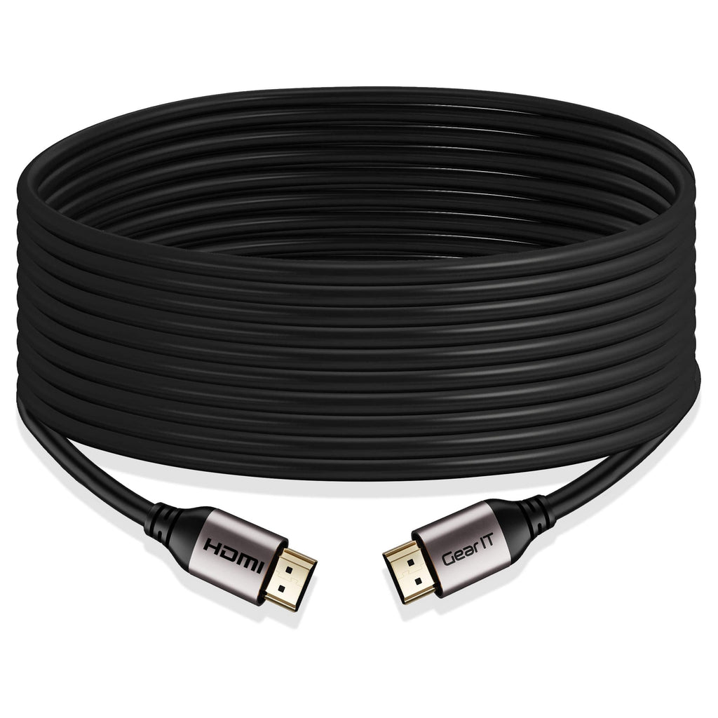 GearIT HDMI Cable CL3 in-Wall Rated (35ft / 10.6m) High-Speed HDMI 2.0b, 4K 60hz, 3D, ARC, HDCP 2.2, HDR, 18Gbps 35 feet (CL3) / 10.6 meter 1 Pack - CL3 Rated