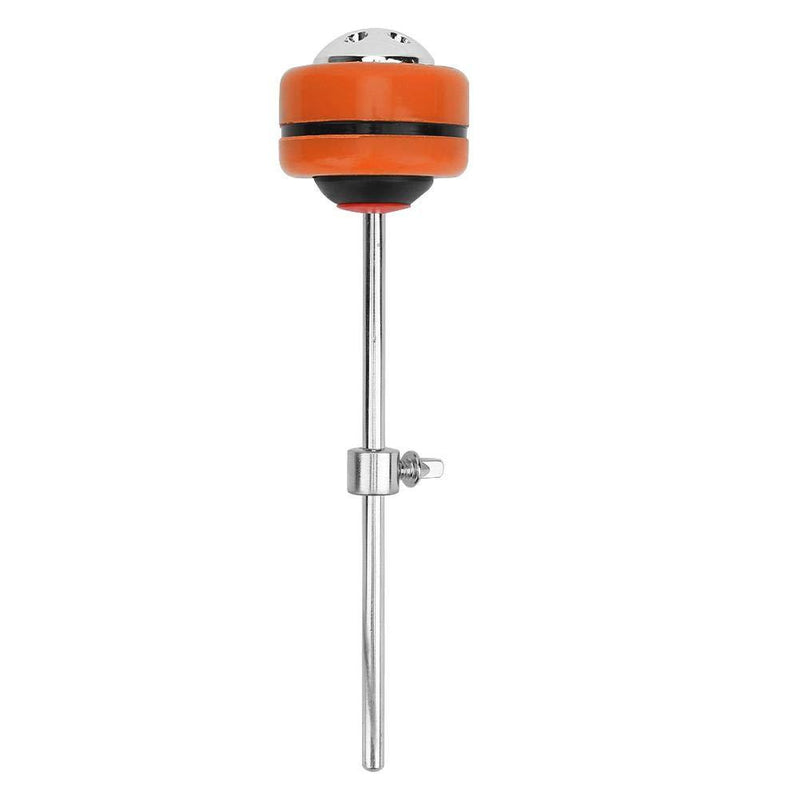 High-End Drumstick, Drum Beater Hammer to replace drum parts for different performances, Durable Bass Drum Pedals Made with Metal + Silicone materials, Yellow/Orange/Blue/Black(Orange) Orange