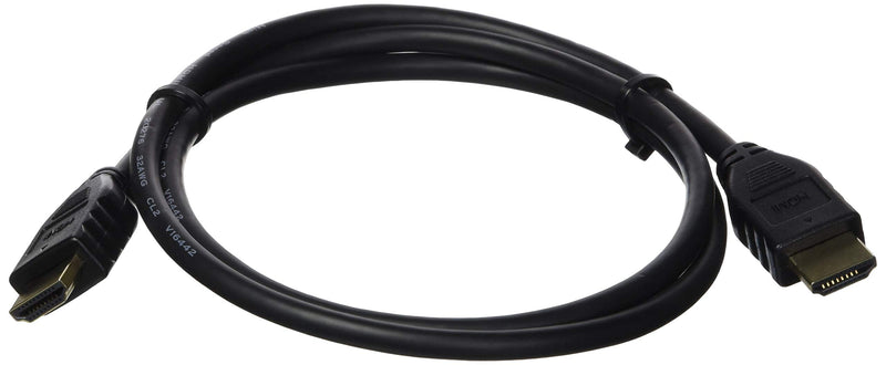 [AUSTRALIA] - Monoprice High Speed HDMI Cable - 3 Feet - Black, No Logo (3-Pack) 4K@60Hz, HDR, 18Gbps, YCbCr 4:4:4, 32AWG, CL2 - Commercial Series (139518) 