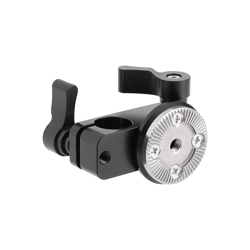 [AUSTRALIA] - CAMVATE M6 Thread Rosette Mount with 15mm Micro Rod + 15mm Double-Port Rod Clamp Vertical Type 