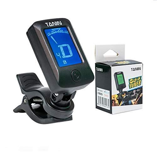Guitar Tuner -Suitable for guitar, bass, violin, ukulele, digital electronic tuner acoustic and LCD display-high precision calibration tuner.