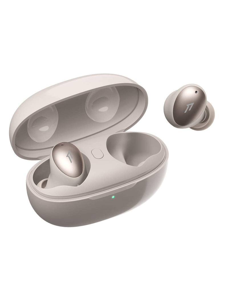 1MORE Colorbuds Wireless Earbuds Bluetooth 5.0 Headphone with Fast Charging, 22H，USB C, IPX5 Waterproof Stereo in-Ear Earphones CVC8.0 Build-in Dual Mic ENC Auto Play/Pause for Work Home Office Sport Gold 4.06 x 2.17 x 5.63 inche