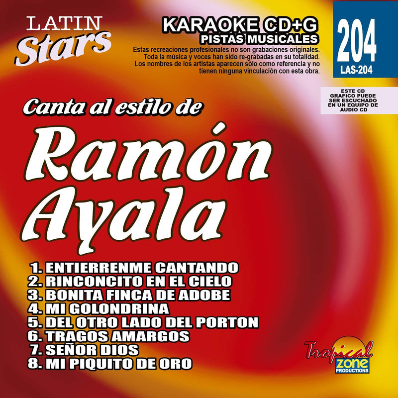 Karaoke Latin Stars 204 Ramon Ayala