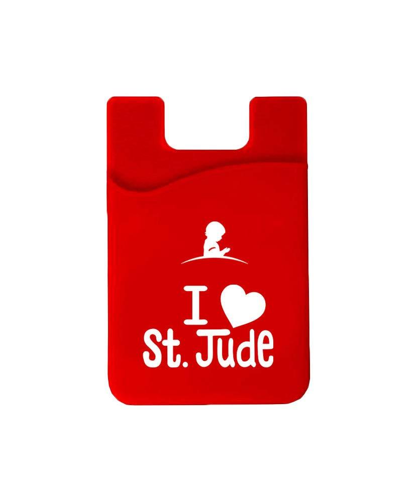 I Love St. Jude Silicone Smart Wallet | Card Holder