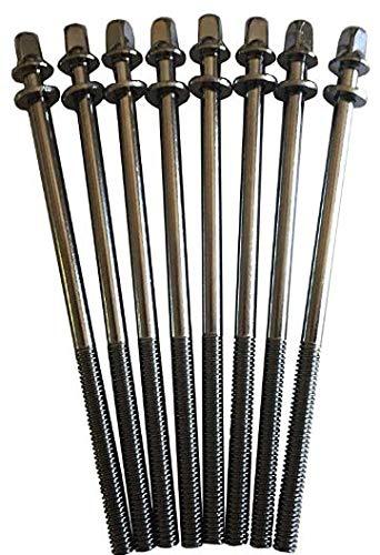 Tension Rods for Drums - 6mm (4 1/2") - 8 Pack (Other sizes avail.) 4 1/2"