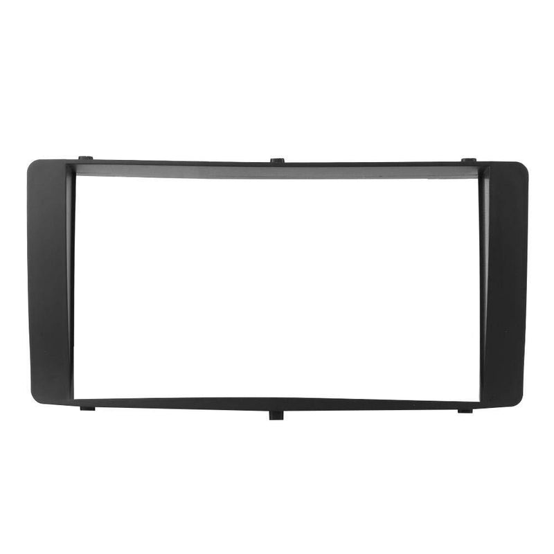 Navigation Modified Frame Radio Dash Panel, Car Stereo Radio Fascia Dash Panel 2 Din Frame Trim Kit Fit for BYD F3 2005-2019