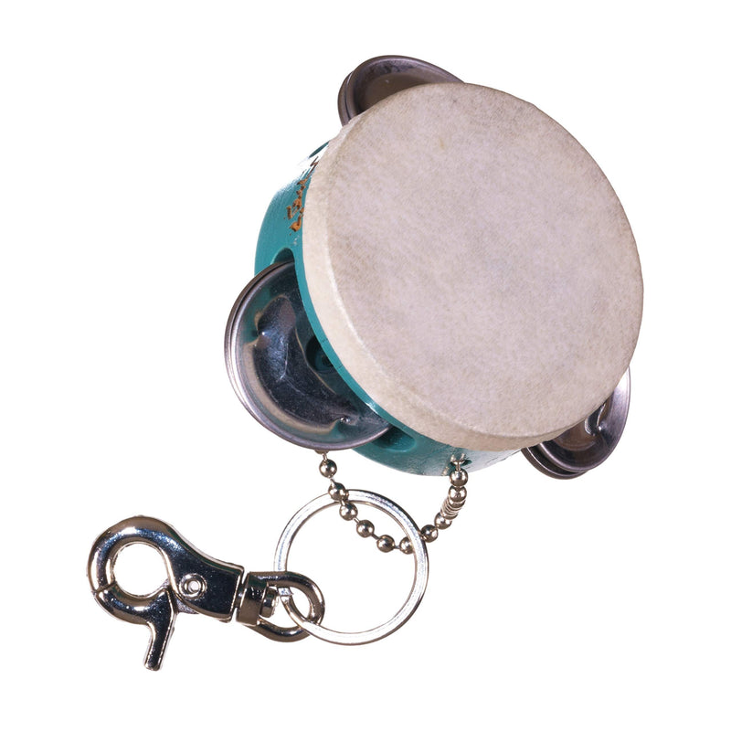 Tof Miriam Ocean Green Classic Style Tambourine Key Chain