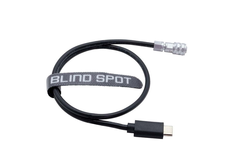 Blind Spot Power Pipe BMPCC - Power Cable for BMPCC - Power Your Camera from Any USB-C PD Device - Blackmagic Pocket Cinema Camera 4K & 6k USBC PD Trigger Power Cable