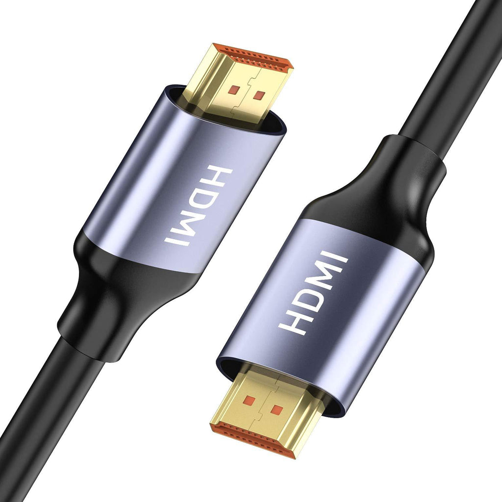 4K HDMI Cable 3.3ft, Inphic High Speed 48Gbps HD Video Stream HDMI 2.1 Adapter, 4K@30Hz, Audio Return(ARC) with 4K HDR,HDCP 2.2,Video 4K UHD 2160p,HD 1080p,3D PS 3 4 PC Blu-ray, Home Office