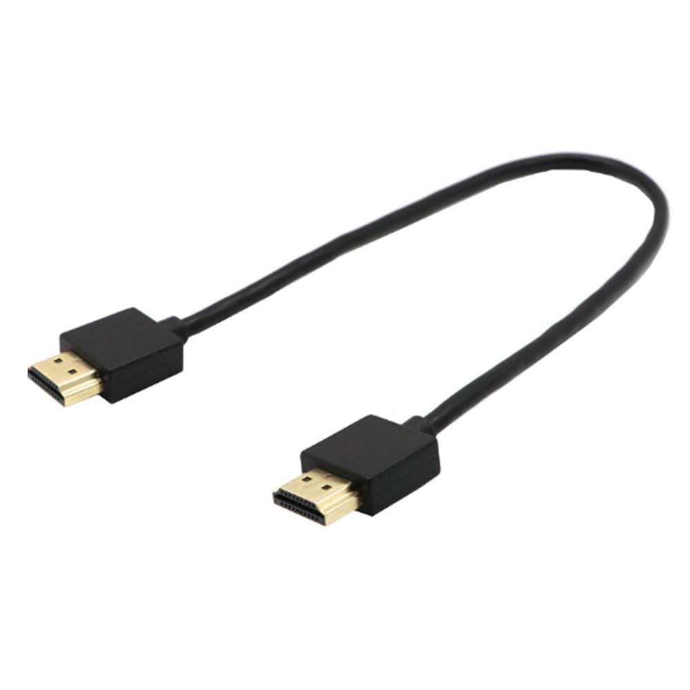 Kework 2ft HDMI Version 2.0 Cable, High Speed HDMI Type A Male to HDMI Type A Male Cord, 4K 2K, 60HZ, OD 3.2mm HDMI Cable 2ft/0.6M