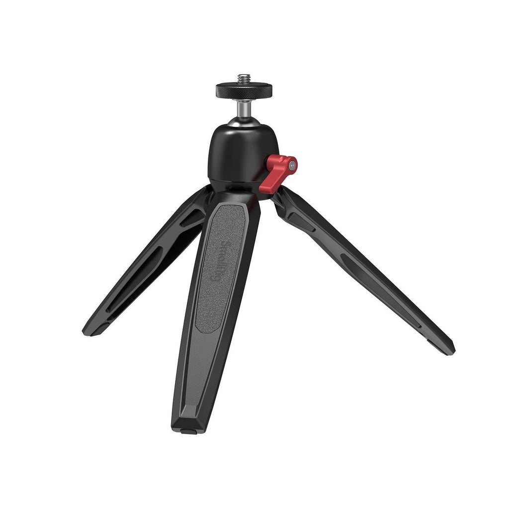 Mini Tabletop Tripod Stabilizer Grip, SmallRig Lightweight Portable Aluminum Alloy Stand with Swivel Ball Head for DSLR Cameras, Smartphones, Video Camcorders up to 22 pounds/10 kilograms - BUT2429