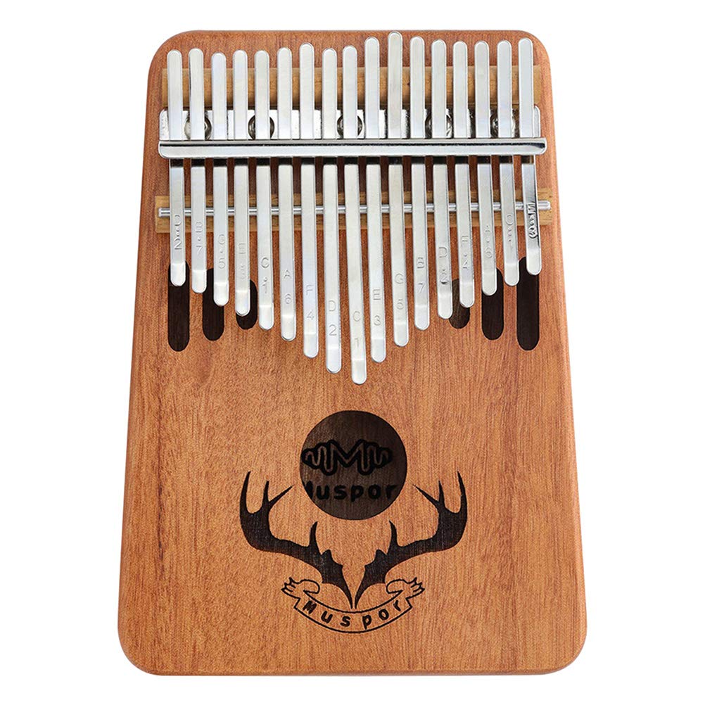 17 Keys Kalimba Thumb Piano, Portable Thumb Piano Finger piano kalimba for beginners with Tuning hammer and English Song Book, Musical Instrument Gifts for Childrens Adult Beginners