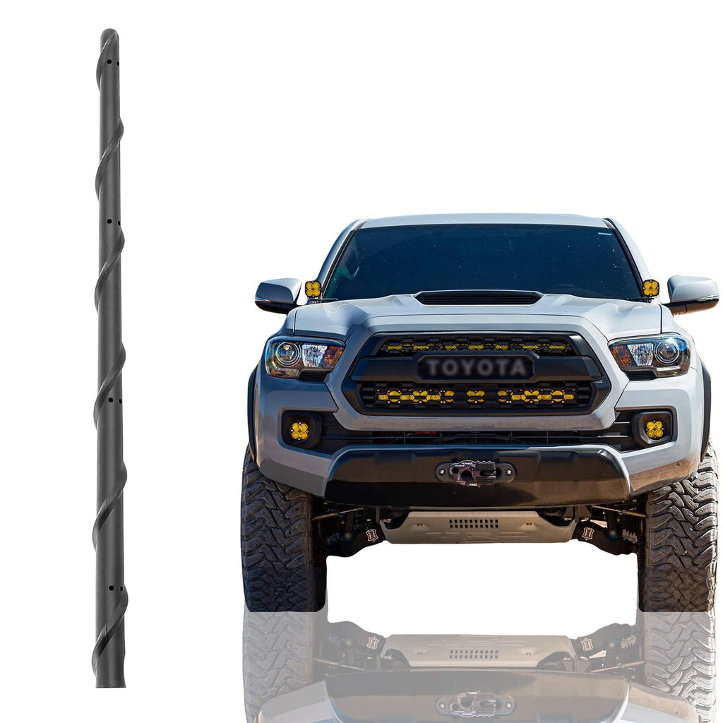BA-BOLING 13 Inch Antenna Compatible with Toyota Tundra Tacoma 2000-2021 | Car Wash Proof Flexible Rubber Antenna Replacement, Designed for Optimized FM/AM Reception