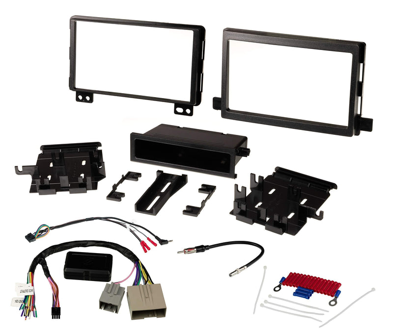 Scosche FD0514DDCS Double DIN Premium Installation Solution and Interface Compatible with 2005-14 Ford, Lincoln or Mercury Vehicles