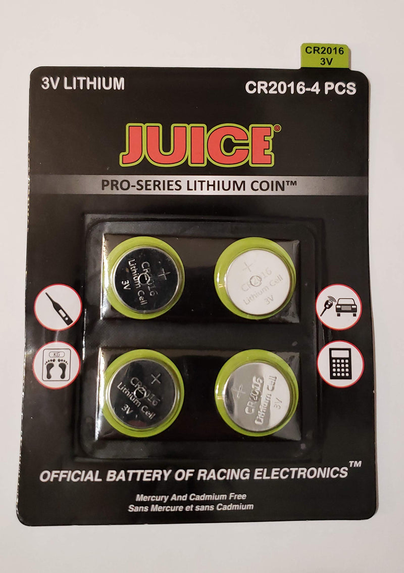 Juice - 2016 3V Lithium (4 PCS)