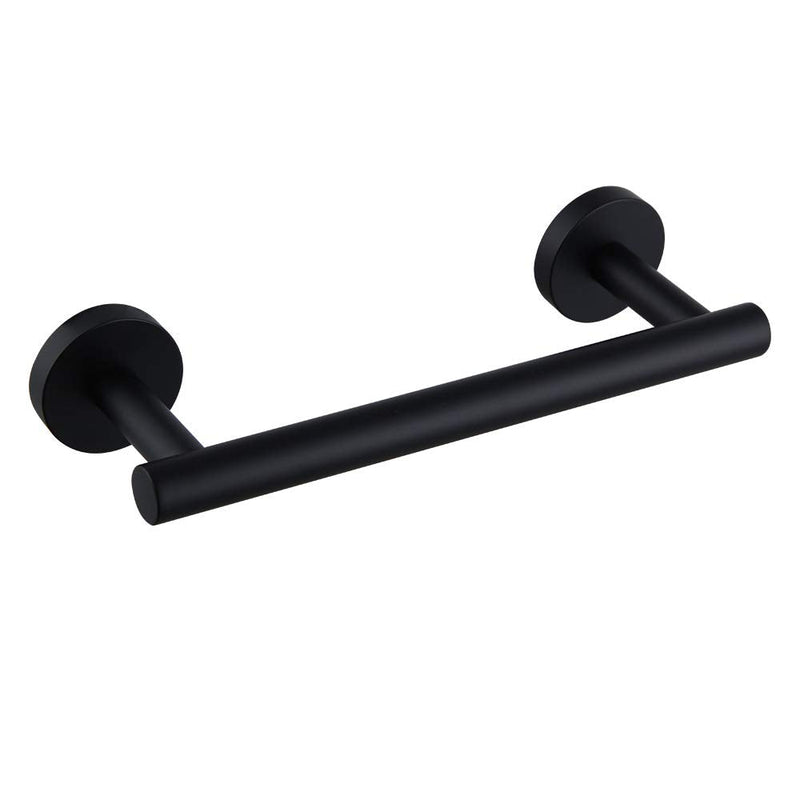 kimzcn 9-Inch Matte Black Hand Towel Bar SUS 304 Stainless Steel Towel Rack Holder for Bathroom Wall Mount