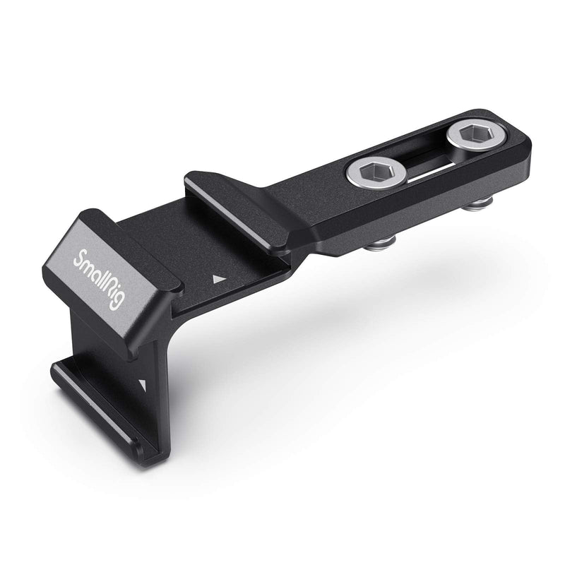 SMALLRIG Dual Cold Shoe Extension Hot Shoe Mount Adapter for Microphone, Light and Camera Accessories - 2881