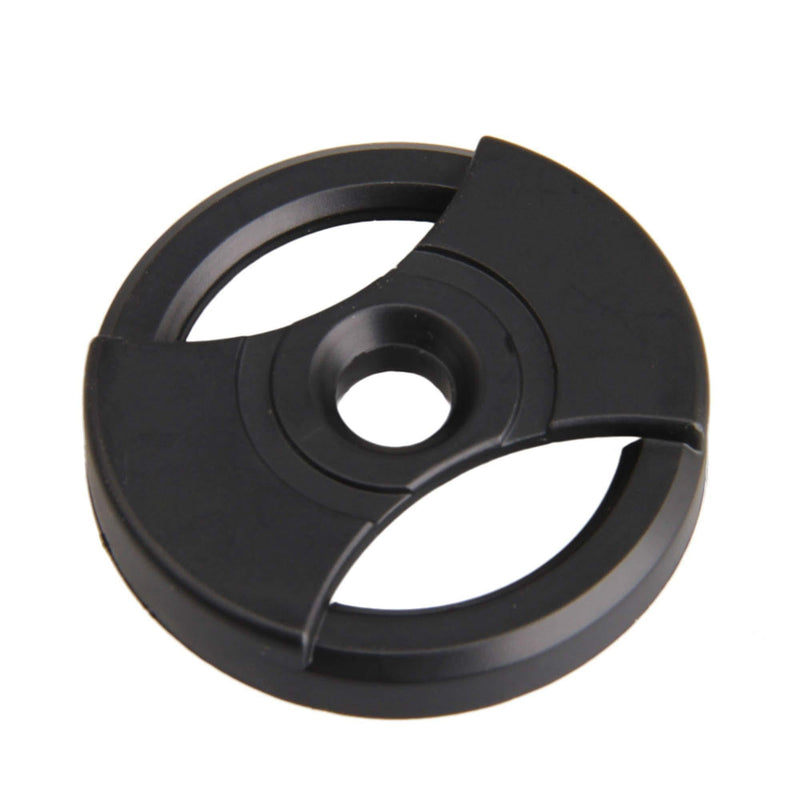Lovermusic7 Inch 45 Rpm ABC Plastic Vinyl Record Centre-Hole Adapter fit Turntables Black