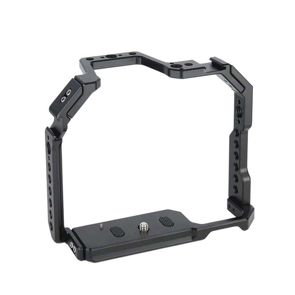 NICEYRIG Camera Cage for Canon 80D 90D 70D, with NATO Rail Cold Shoe and ARRI Locating Hole - 371