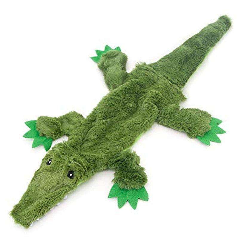 Best Pet Supplies Dog Squeaky Chew Toys Fun Skin,Plush,Log Large Alligator