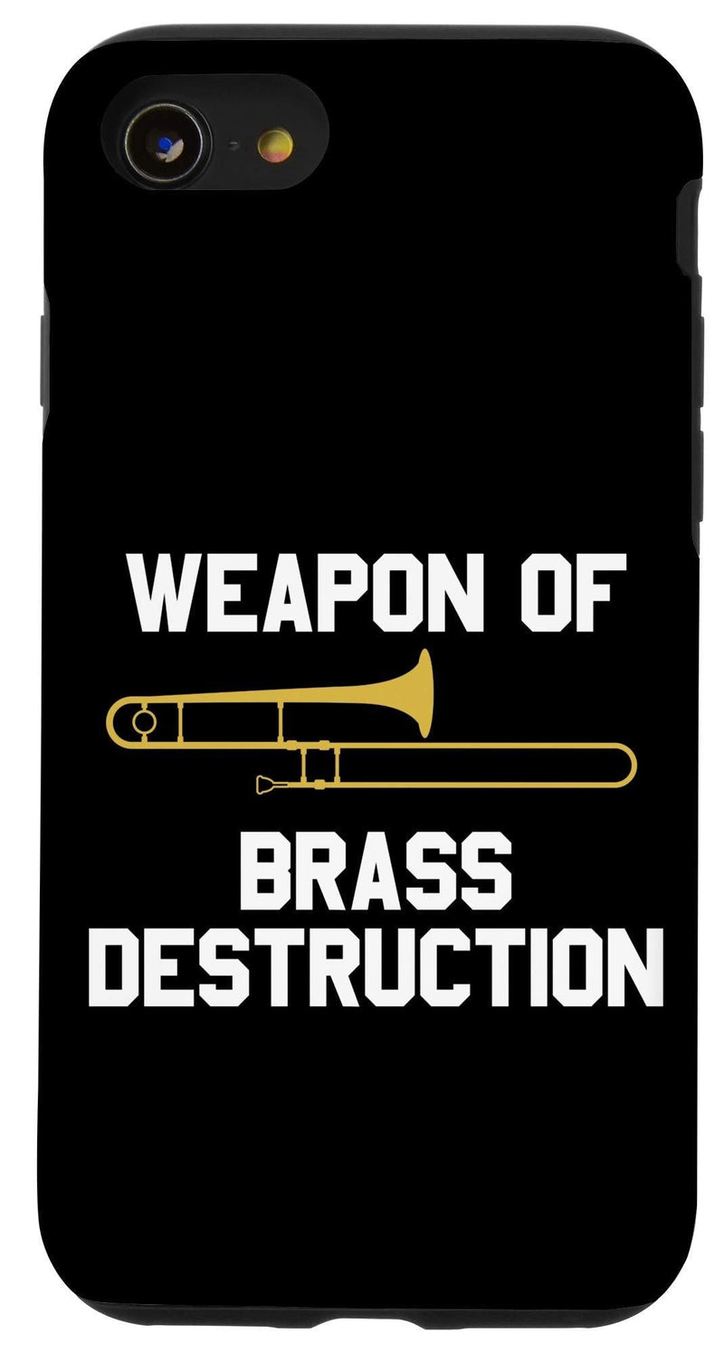 iPhone SE (2020) / 7 / 8 Trombonist Weapon of Brass Destruction Trombone Instrument Case iPhone SE (2020) / 7 / 8