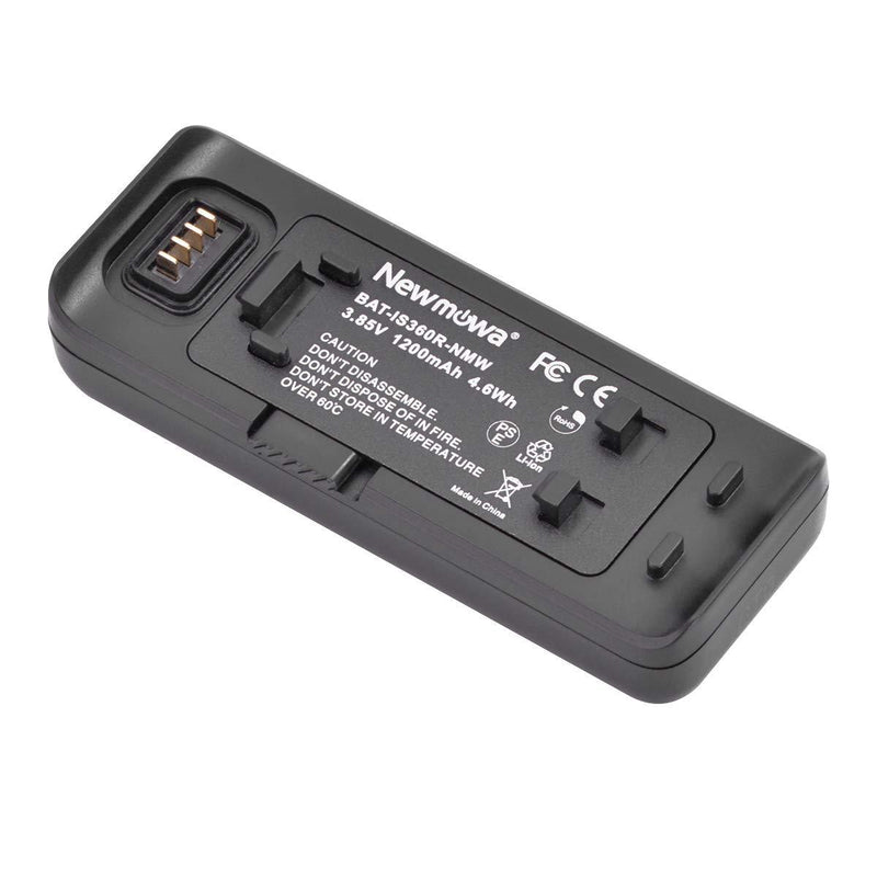 Newmowa Rechargeable Replacement Li-ion Battery for Insta 360 ONE R