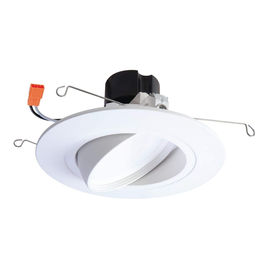 Halo RA5606930WHR-CA Integrated LED, Adjustable Gimbal Recessed Trim, 5 inch and 6 inch, 3000K Soft White