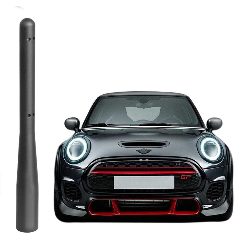 VOFONO 4.5 Inch Short Antenna Replacement Fits for Mini Cooper 1999-2021 | Designed for Optimized Radio FM/AM Reception