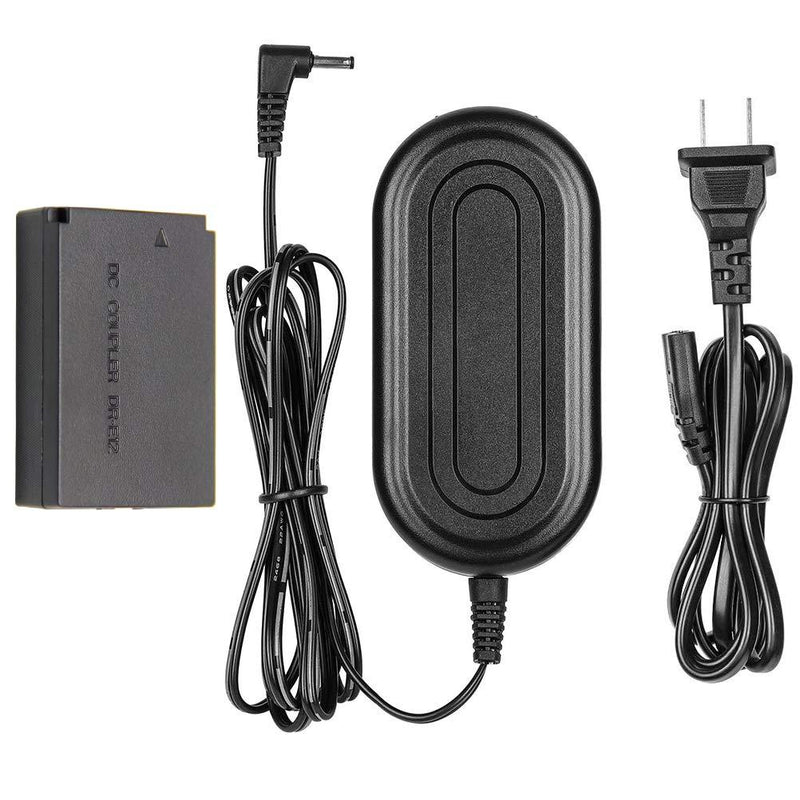 ACK-E12 AC Power Adapter Kit for Canon EOS M, EOS M2, EOS M10, EOS M50, EOS M100 Mirrorless Digital Cameras (Replace LP-E12 Battery)
