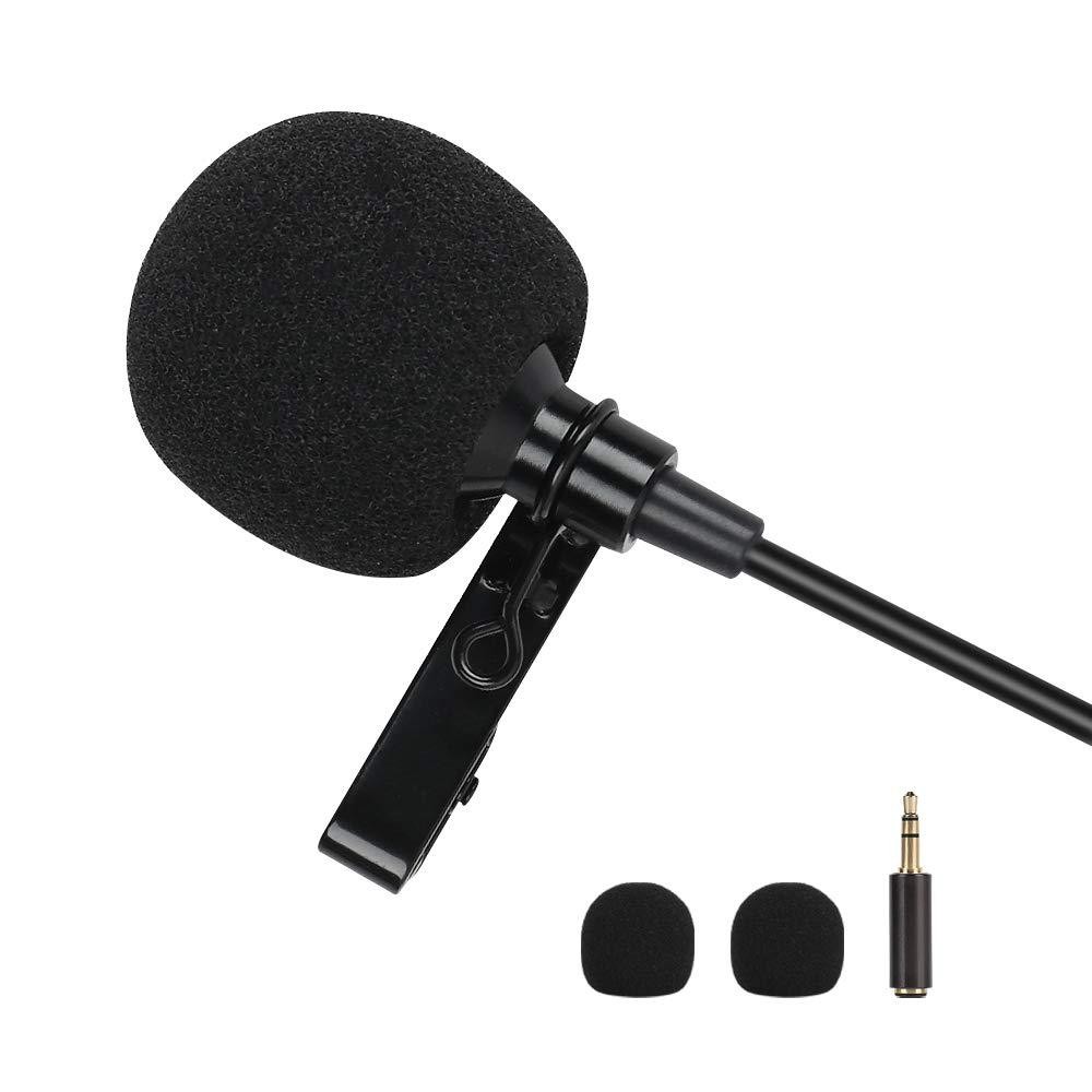 [AUSTRALIA] - XTUGA L2 Lavalier Lapel Microphone, Professional Grade Small Mini Omnidirectional Video Audio Microphone for Recording Podcast PC Laptop Android iPhone YouTube Interview(6.56FT(Android 2m)) 6.56FT(Android 2m) 