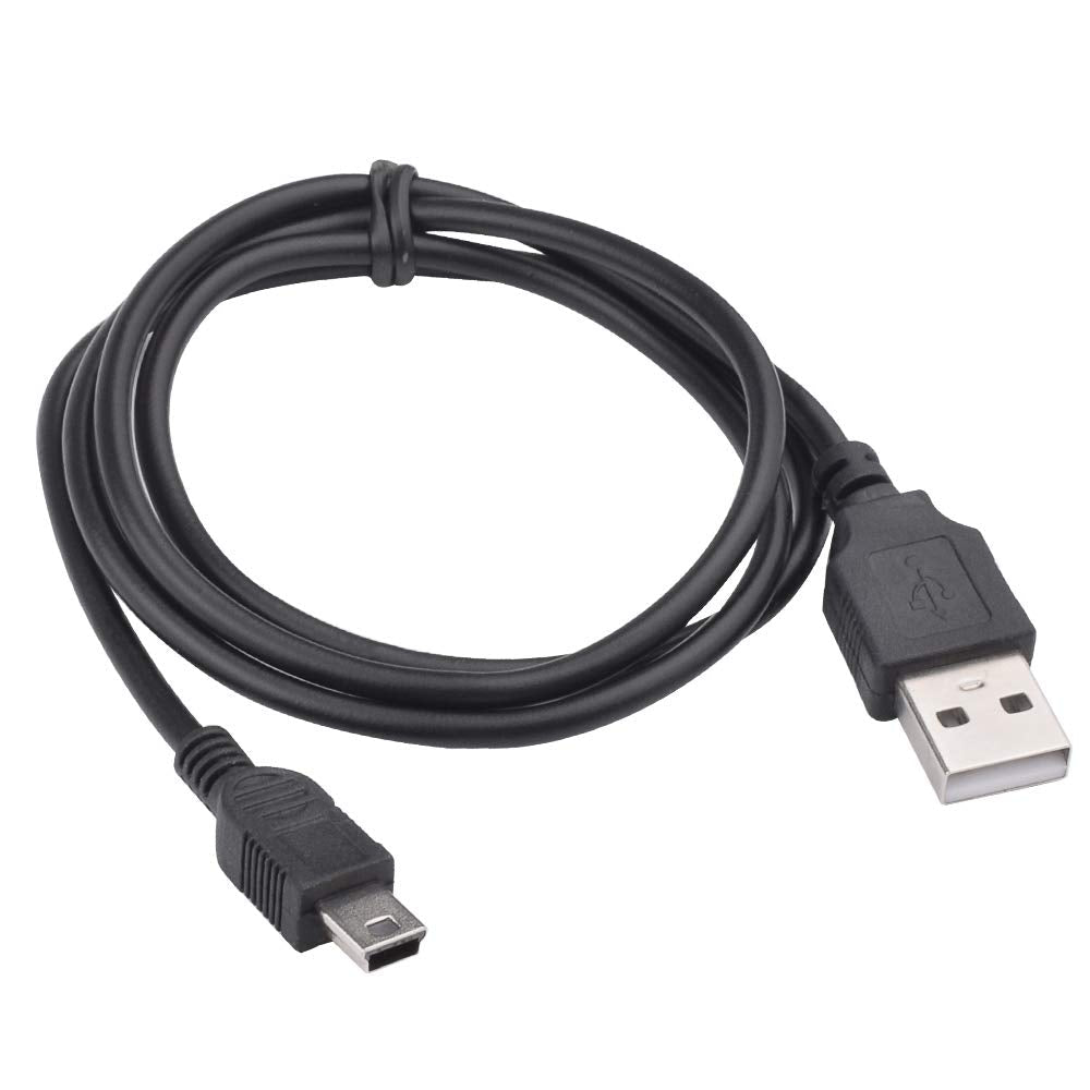 UC-E4 Replacement Mini-USB 5-Pin USB Cable Compatible with Canon EOS Digital 10D S400 S330 S300 A300 A200 A100 A10 A20 S30 S40 S45 A30 A40 A60 A70 Camera (Black)