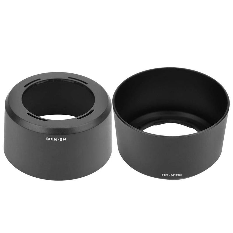Archuu HB-N103 Camera Lens Hood Shade Fits for Nikon V1 V2 J1 J2 J3 S1 Mirrorless Camera,for Nikon 1 VR 30-110mm f/3.8-5.6 for Nikon 1 VR 10-30mm f/3.5-5.6 Lens (Black) Black