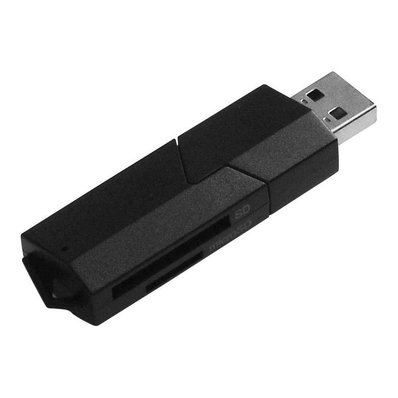 Zerogogo Dashcams SD Card Reader USB 2.0, Driving Recorder Support 512GB, Dashboard Camera Micro SD Card Reader for Windows, Mac, Linux